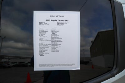 2025 Toyota TACOMA SR5 SR5