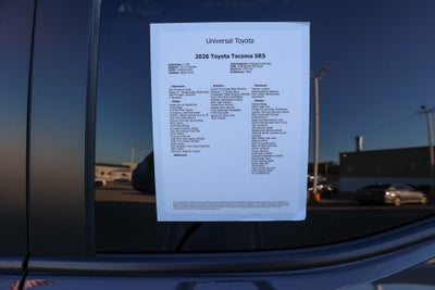2026 Toyota Tacoma SR5