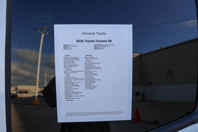2026 Toyota TACOMA SR SR
