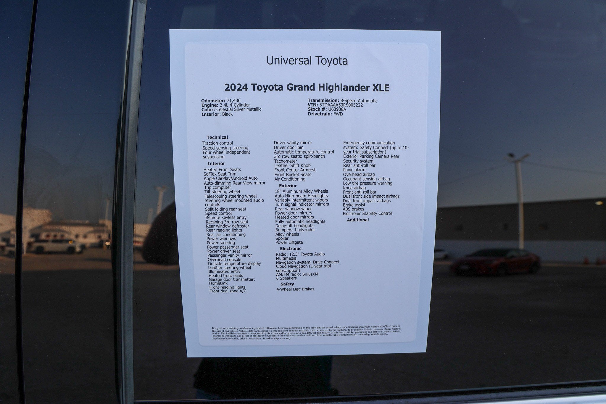 2024 Toyota Grand Highlander XLE