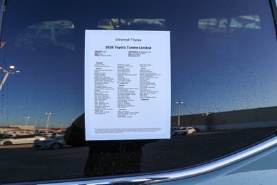2026 Toyota TUNDRA 4X4 Limited