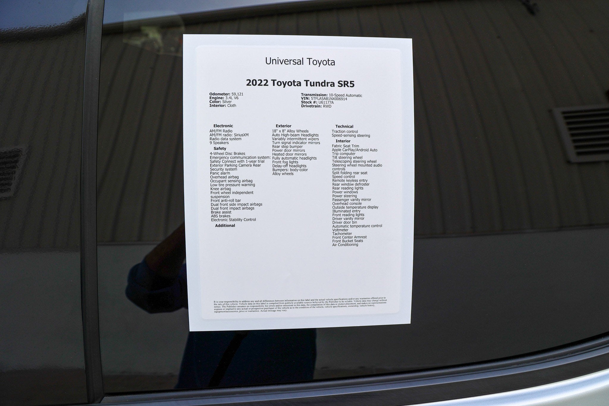 2022 Toyota TUNDRA 4X2 SR5