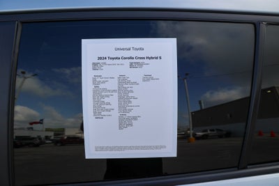 2024 Toyota Corolla Cross Hybrid Hybrid S