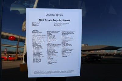 2025 Toyota SEQUOIA 2WD Limited