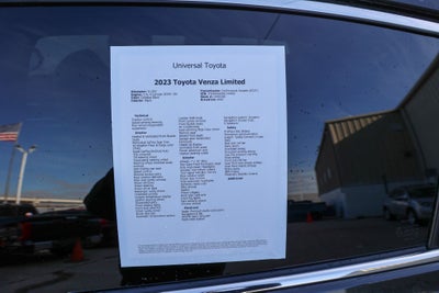 2023 Toyota Venza Limited