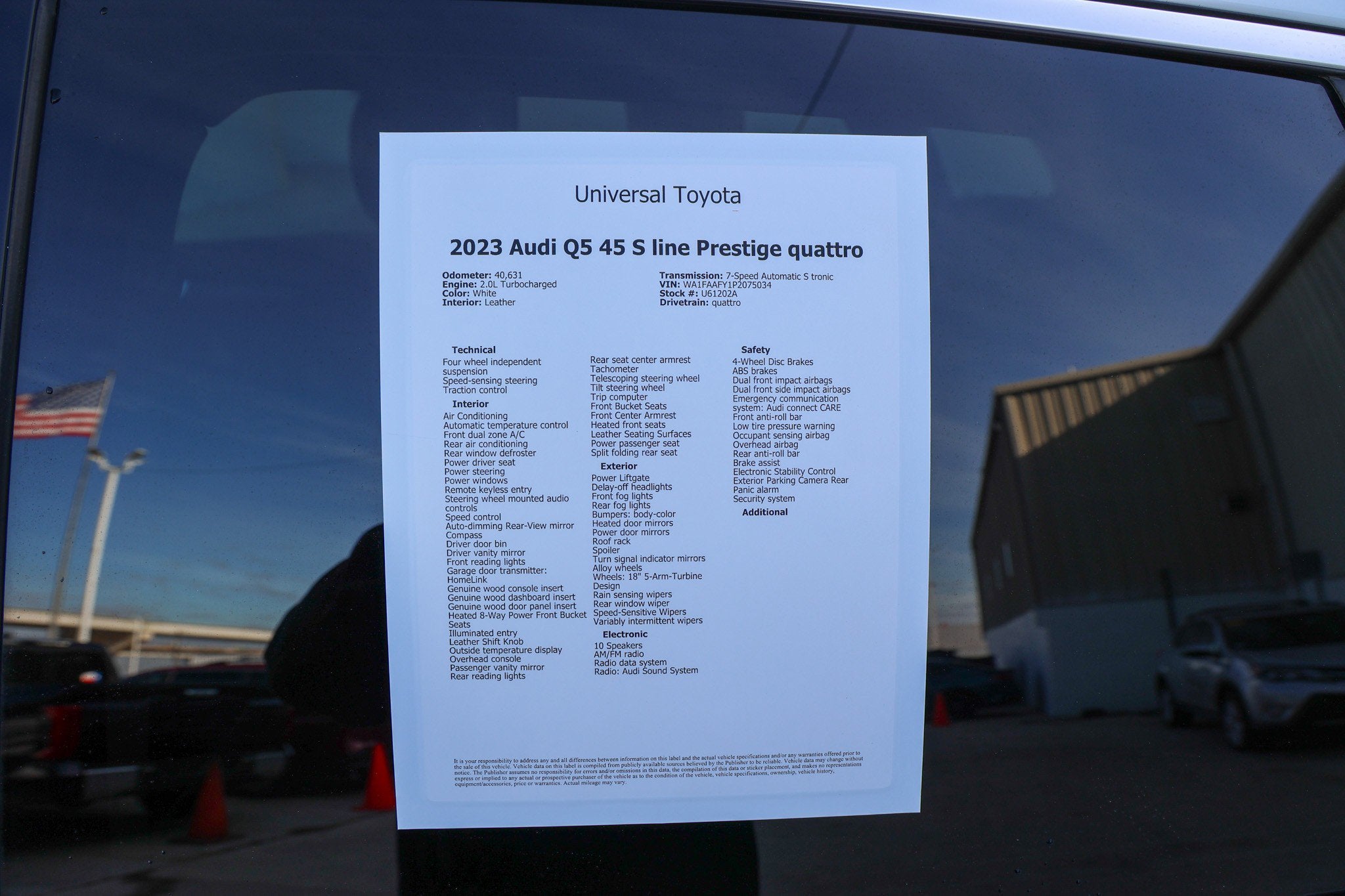 2023 Audi Q5 S line Prestige