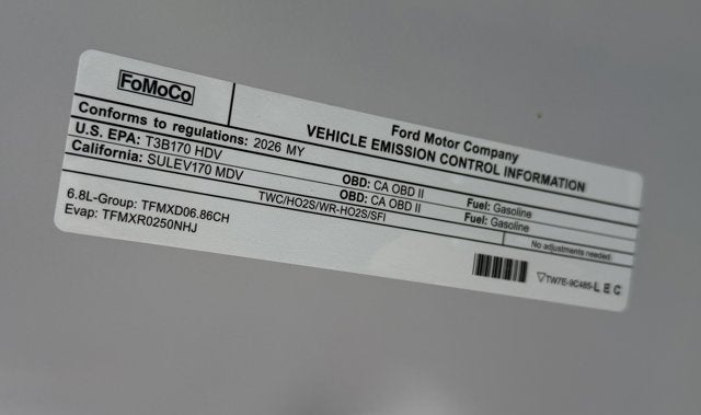 2026 Ford Super Duty F-250 SRW XL