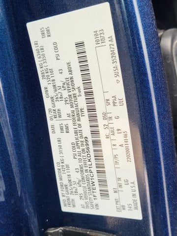 2020 Ford F-150 LARIAT