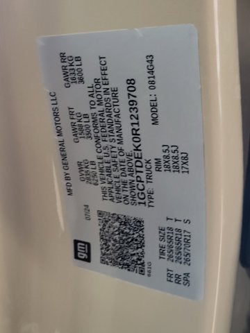 2024 Chevrolet Colorado 4WD Z71