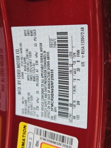 2025 Ford Bronco Sport Big Bend