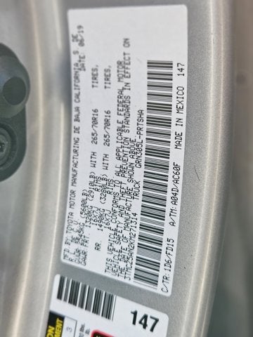 2019 Toyota Tacoma 4WD SR5