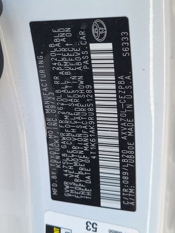 2024 Toyota Camry XSE