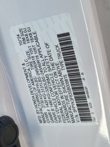 2025 Honda Ridgeline TrailSport