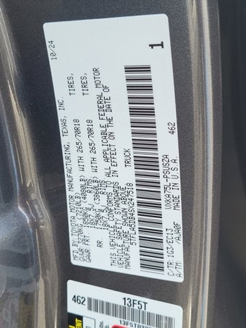 2025 Toyota Tundra 4WD SR5