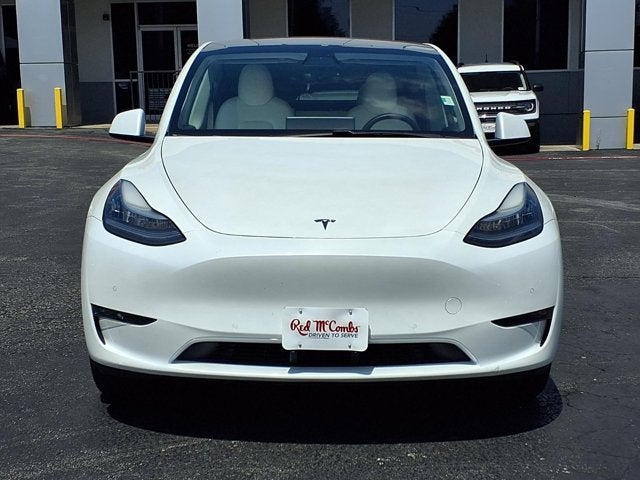 Used 2020 Tesla Model Y Performance with VIN 5YJYGDEF4LF017795 for sale in San Antonio, TX