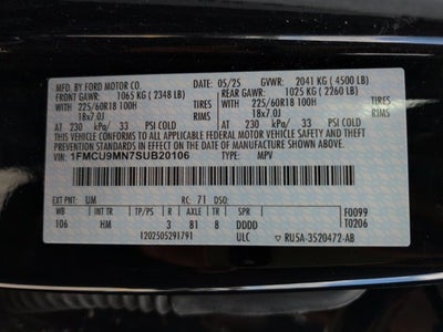 2025 Ford Escape ST-Line