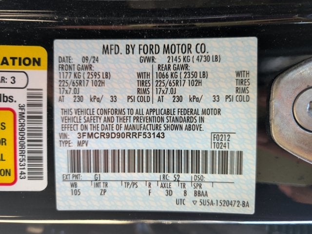 2024 Ford Bronco Sport Badlands