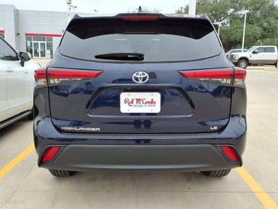 2023 Toyota Highlander LE