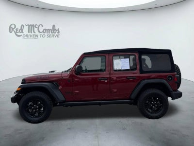 2022 Jeep Wrangler Unlimited Willys