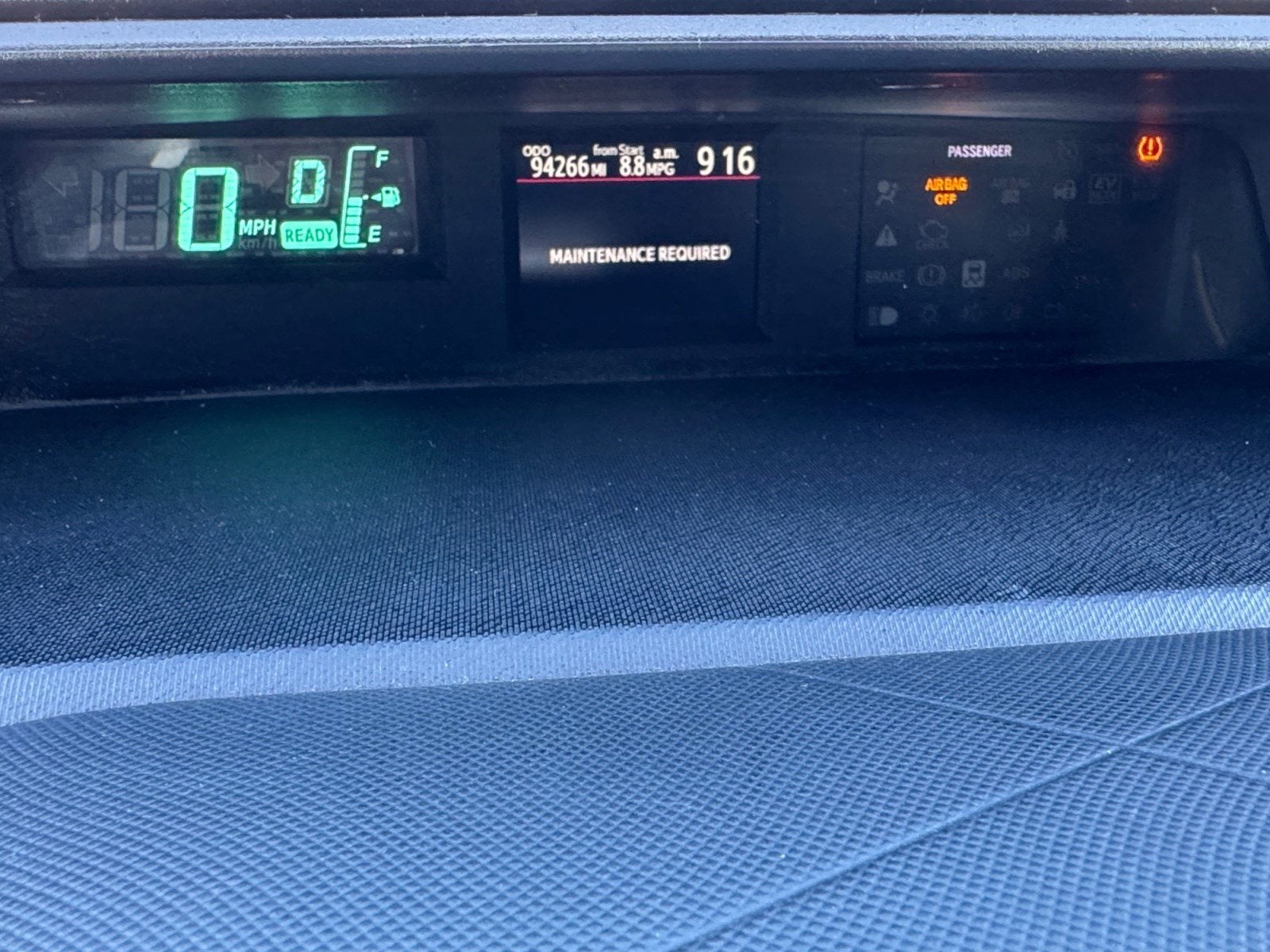 2013 Toyota Prius c One