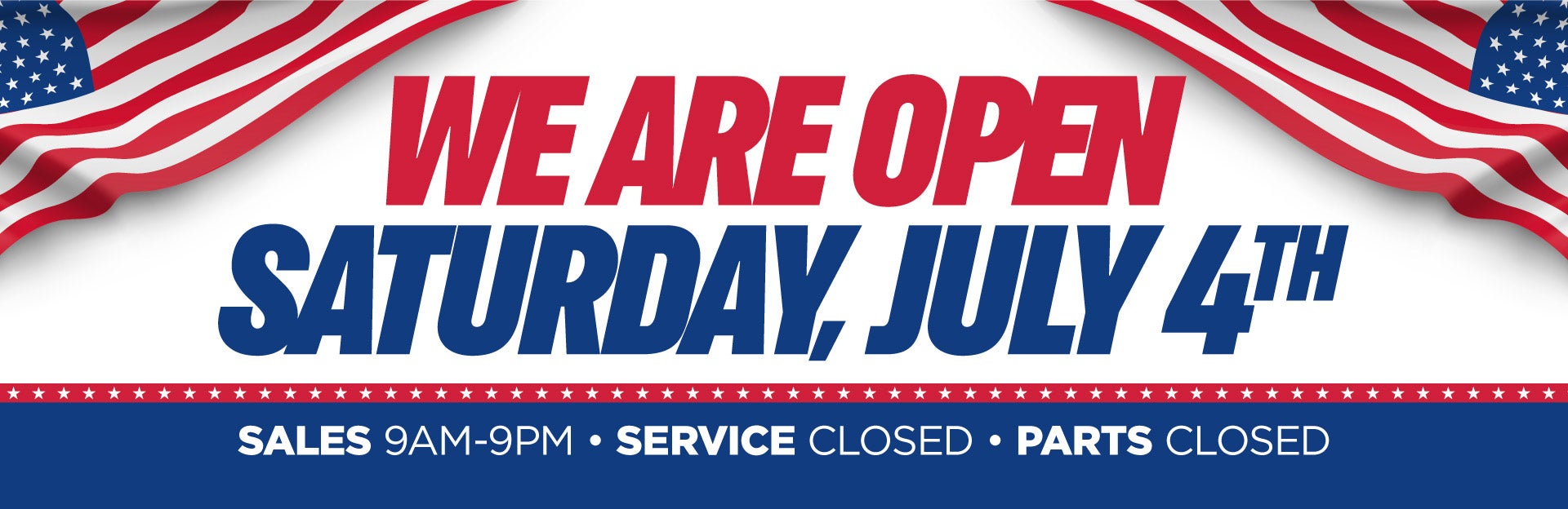 Open July 4
